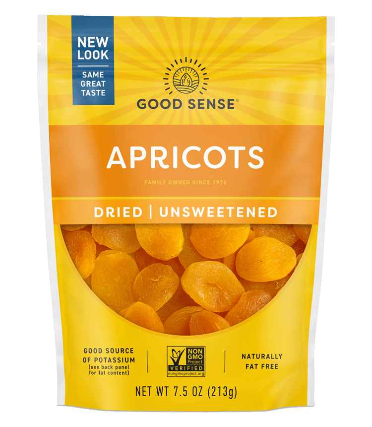Good Sense Snacks Apricots, Dried Unsweetened